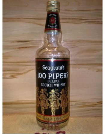 100 PIPERS BLENDED SCOTCH WHISKY 0.75L