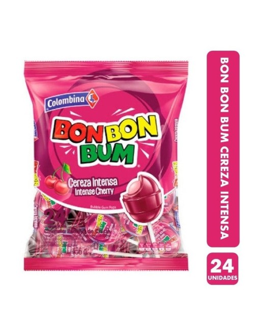 BONBON BUM CEREZA 24U