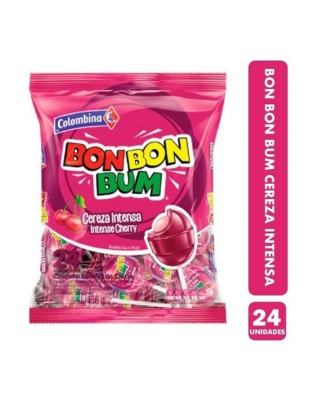 BONBON BUM CEREZA 24U