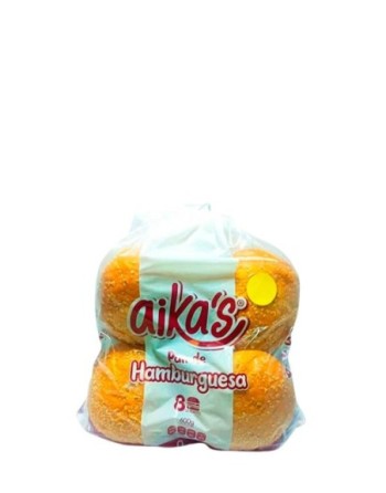 AIKAS PAN HAMBURGUESA X8UND