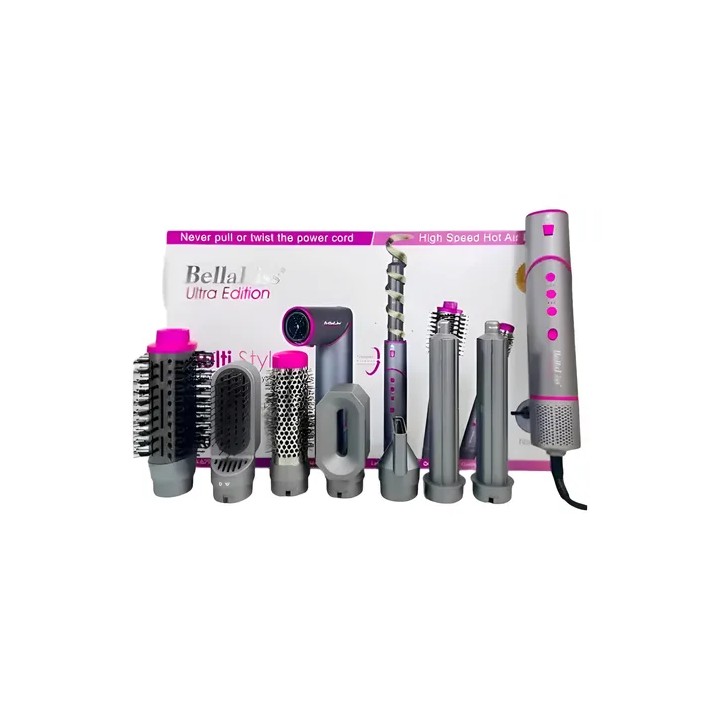 Bellaliss High Speed Hot Air Brush  8 en 1