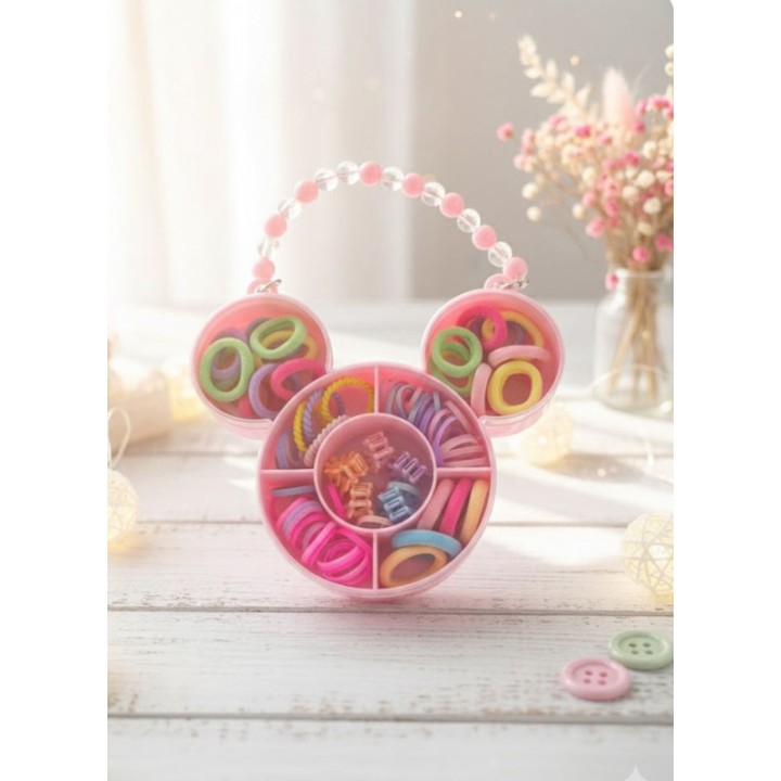 Estuche de colas forma de micky