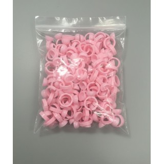 Paquete anillos para pega de pesta?as 100und