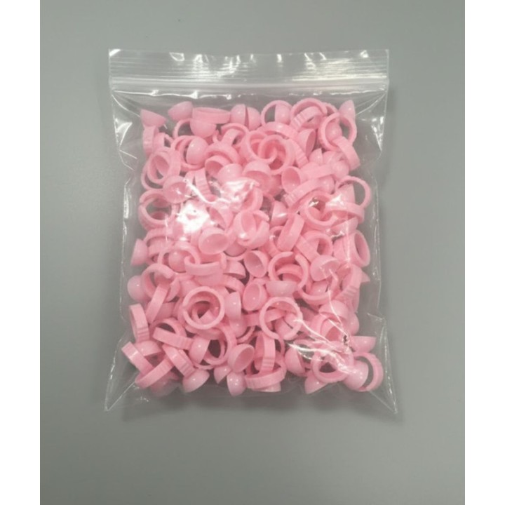 Paquete anillos para pega de pesta?as 100und