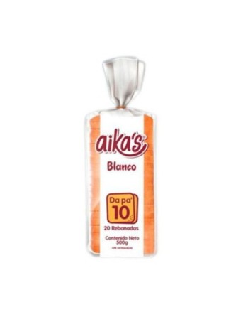 AIKAS PAN SANDWI BLANCO 500G