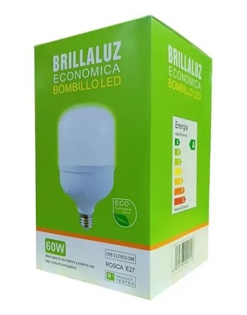 BRILLALUZ BOMBILLO 60W