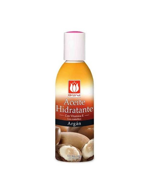 BRIZNA ACEITE HIDRATANTE ARGAN CON VITAMINA E 200ML