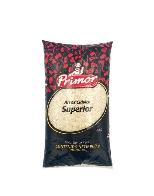 BULTO ARROZ PRIMOR CLASICO SUPERIOR 900G X24UND