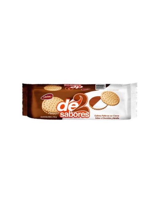 CALEDONIA DE 2 SABORES CHOCOLATE/VAINILLA  216 G