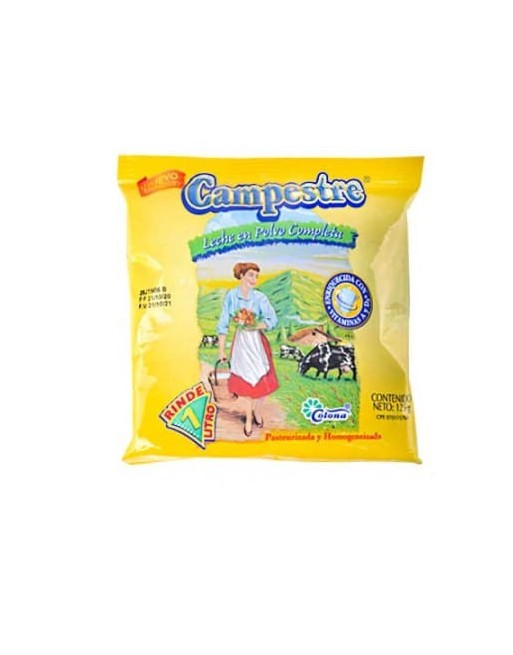 CAMPESTRE LECHE EN POLVO COMPLETA  125G