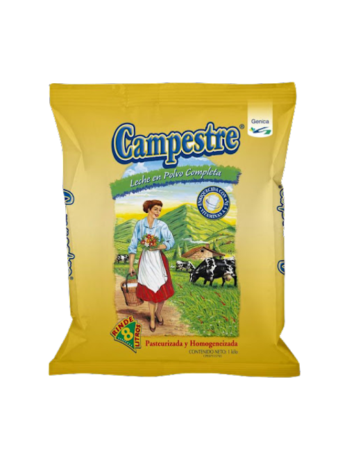 CAMPESTRE LECHE EN POLVO COMPLETA  1KG