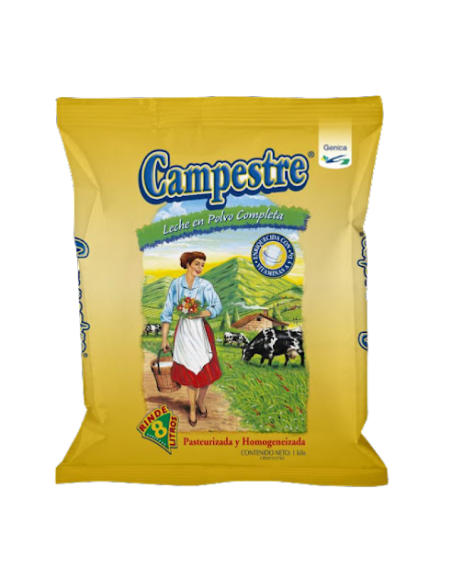 CAMPESTRE LECHE EN POLVO COMPLETA  1KG