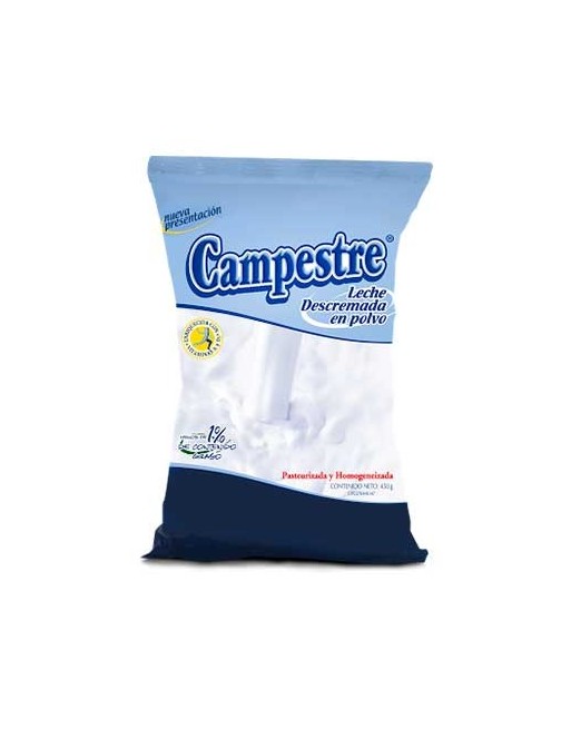 CAMPESTRE LECHE EN POLVO DESCREMADA 450G