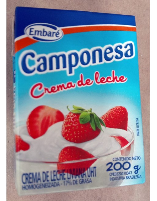 CAMPONESA CREMA LECHE 200G