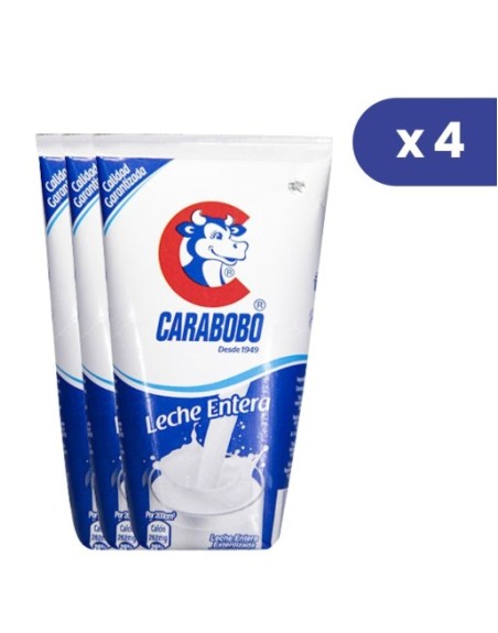 CARABOBO LECHE ENTERA 200ML