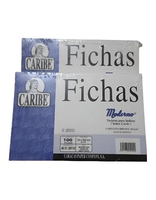 CARIBE FICHAS BIBLIOGRAFICAS X1OOUND