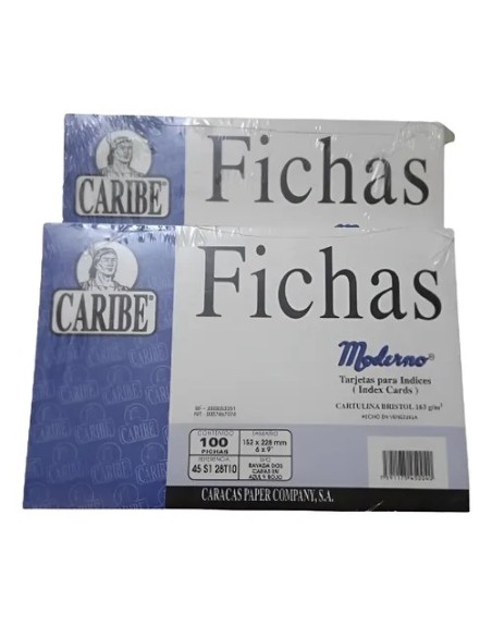 CARIBE FICHAS BIBLIOGRAFICAS XUND