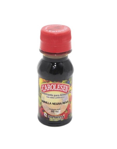 CAROLESEN SABORIZANTE PARA ALIMEMTOS VAINILLA NEGRA NOVA 60ML