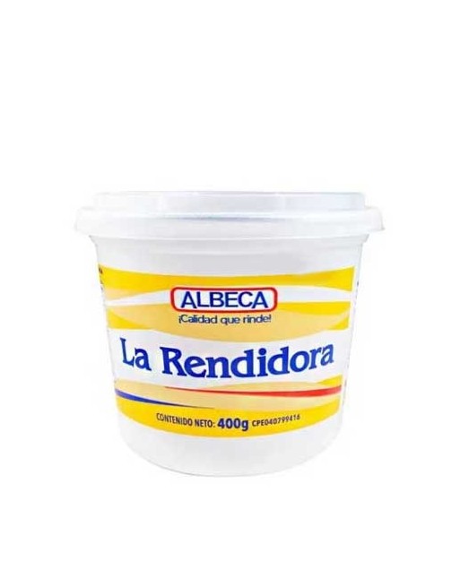 ALBECA LA RENDIDORA MARGARINA  400G
