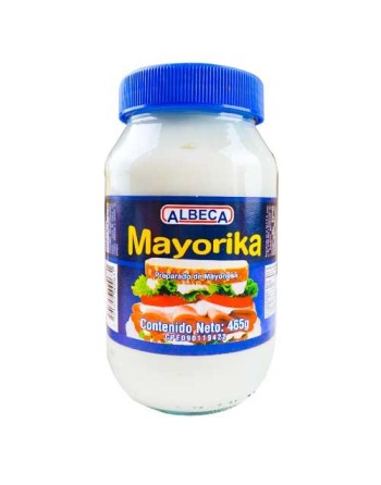 ALBECA MAYORIKA PREPARADO DE MAYONESA 465G