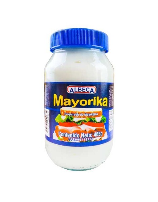 ALBECA MAYORIKA PREPARADO DE MAYONESA 465G