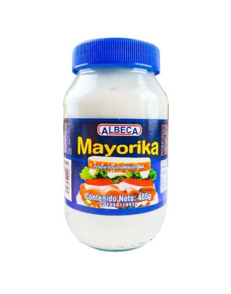 ALBECA MAYORIKA PREPARADO DE MAYONESA 465G