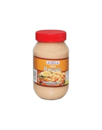 ALBECA SALSA ROSADA 500G