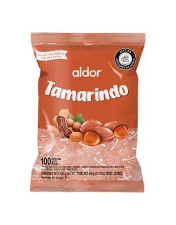 ALDOR CARAMELOS DE TAMARINDO 100UND