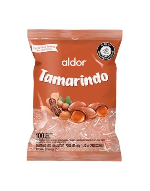 ALDOR CARAMELOS DE TAMARINDO 100UND