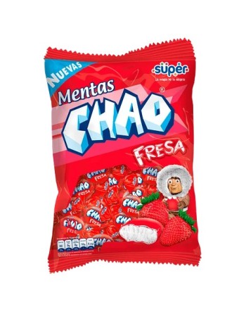 CHAO CARAMELOS DE FRESA X 100UND