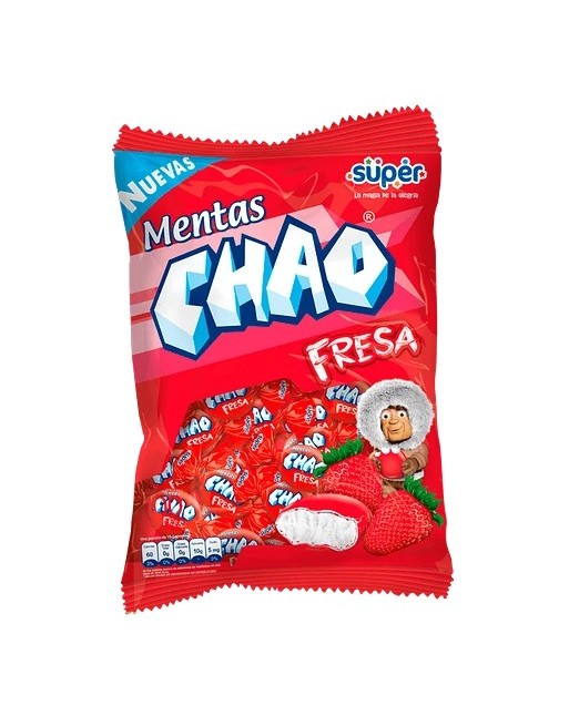 CHAO CARAMELOS DE FRESA X 100UND