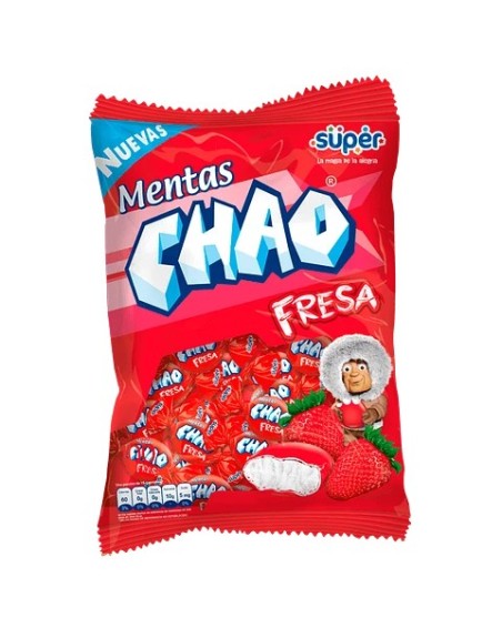 CHAO CARAMELOS DE FRESA X 100UND