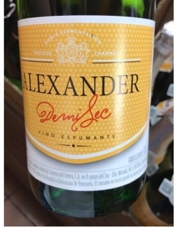 ALEXANDER DERMI SEC VINO ESPUMANTE  0,75 L