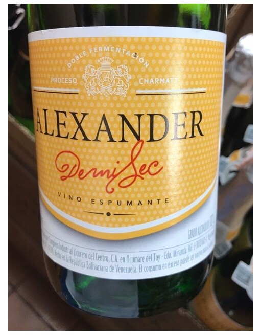 ALEXANDER DERMI SEC VINO ESPUMANTE  0,75 L