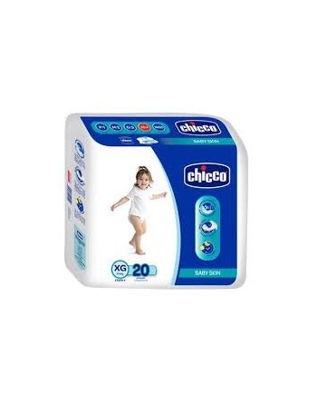 CHICCO PAÑALES TALLA XG 20UND