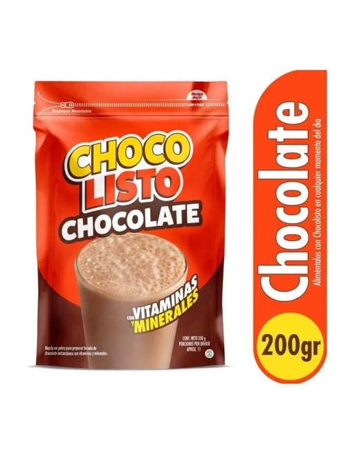 CHOCO LISTO CHOCOLATE 200G
