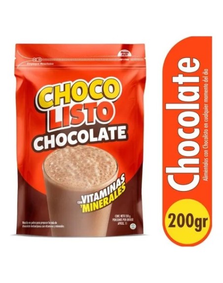 CHOCO LISTO CHOCOLATE 200G
