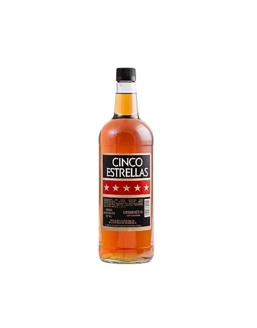 CINCO ESTRELLAS RON 1L
