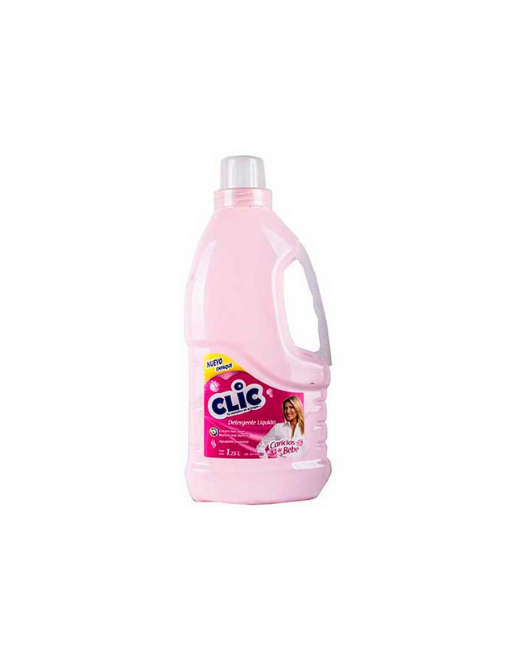 CLIC DETERGENTE LIQUIDO CARICIAS DE BEBE 1.25L
