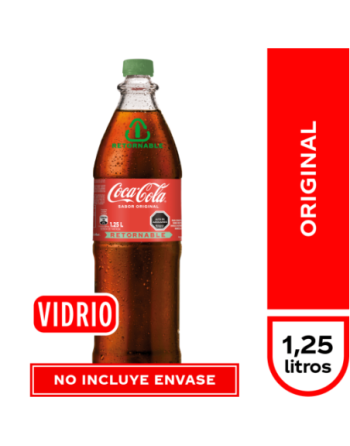 COCA COLA 1.25LT RETORNABLE