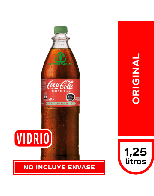 COCA COLA 1.25LT RETORNABLE