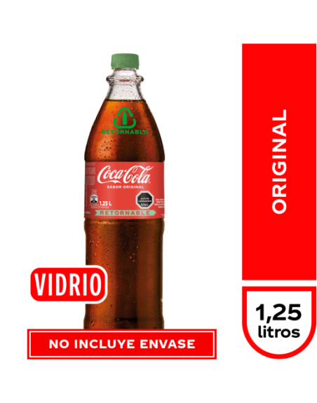 COCA COLA 1.25LT RETORNABLE