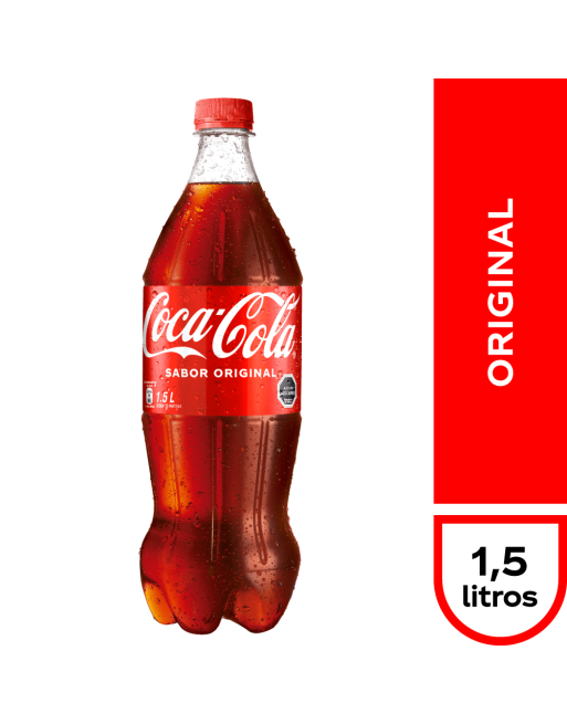 COCA-COLA SABOR ORIGINAL 1.5 LITROS