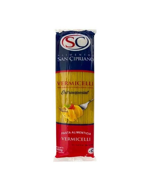 ALIMENTOS SAN CIPRIANO PASTA LARGA VERMICELLI 500G