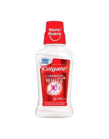 COLGATE LUMINOUS WHITE ENJUAGUE BUCAL 250ML