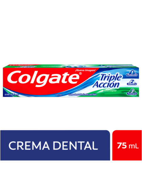 COLGATE TRIPLE ACCION 75ML