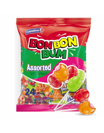 COLOMBIANA CHUPETA BON BON BUM SURTIDA X24