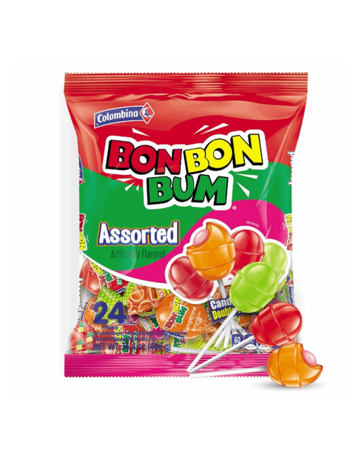COLOMBIANA CHUPETA BON BON BUM SURTIDA X24