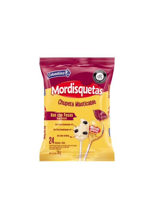 COLOMBINA MORDISQUETAS X24UND
