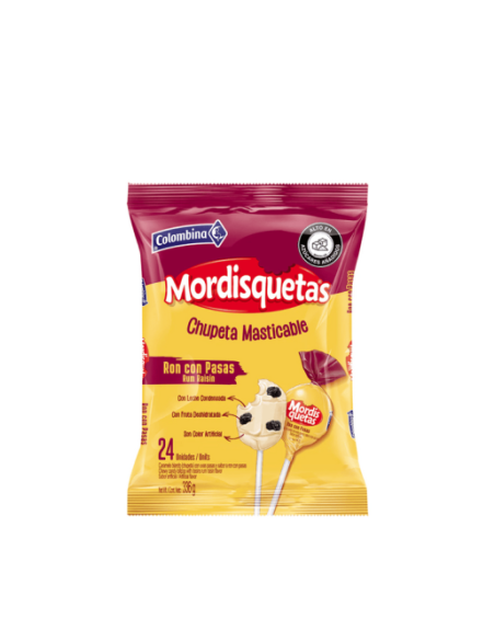 COLOMBINA MORDISQUETAS X24UND